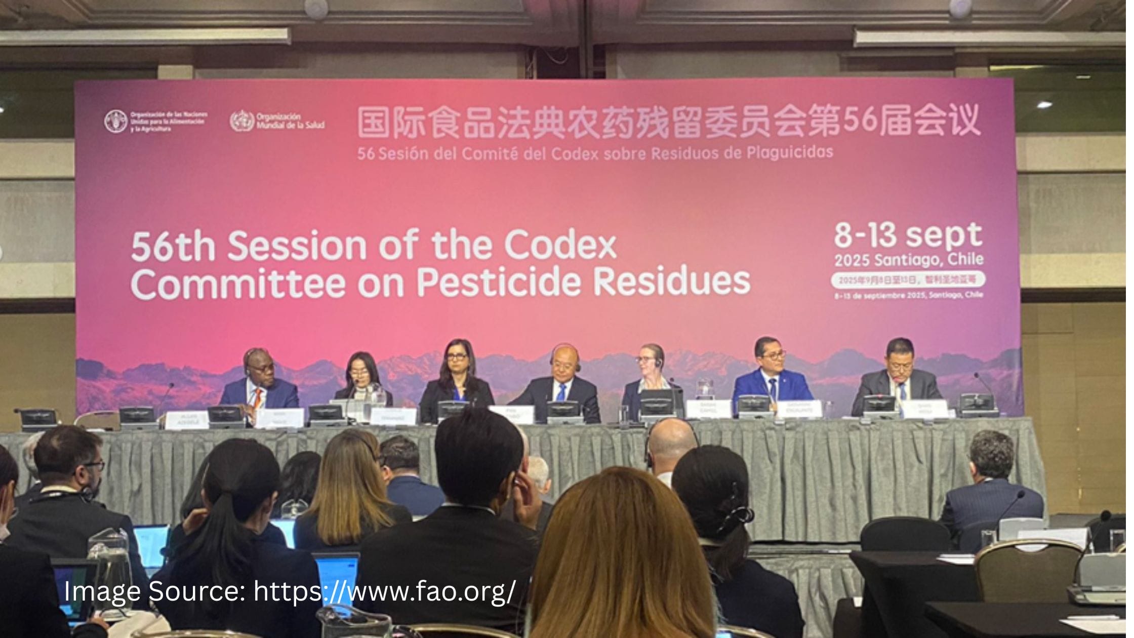 Conference on pesticide regulations in Chile